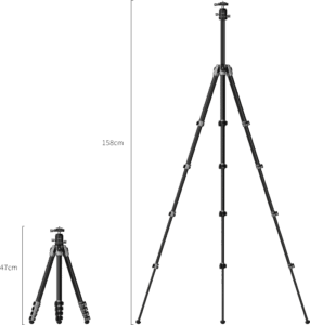 800q-02_135154 SmallRig 5478 Portable Photo Carbon Fiber Tripod –kolmijalka