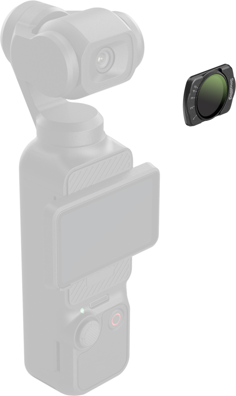 800q-03_135061 SmallRig 5831 Attachable ND2-ND32 Filter for DJI Osmo Pocket 3 gray filter