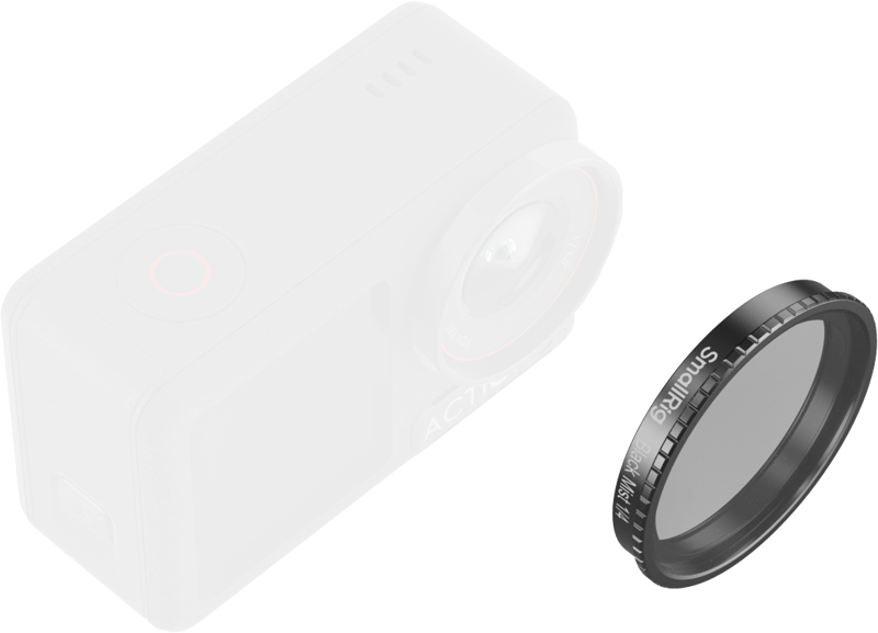 SmallRig 5836 1/4 Effect Black Mist Filter DJI Osmo Action 5 Pro/4