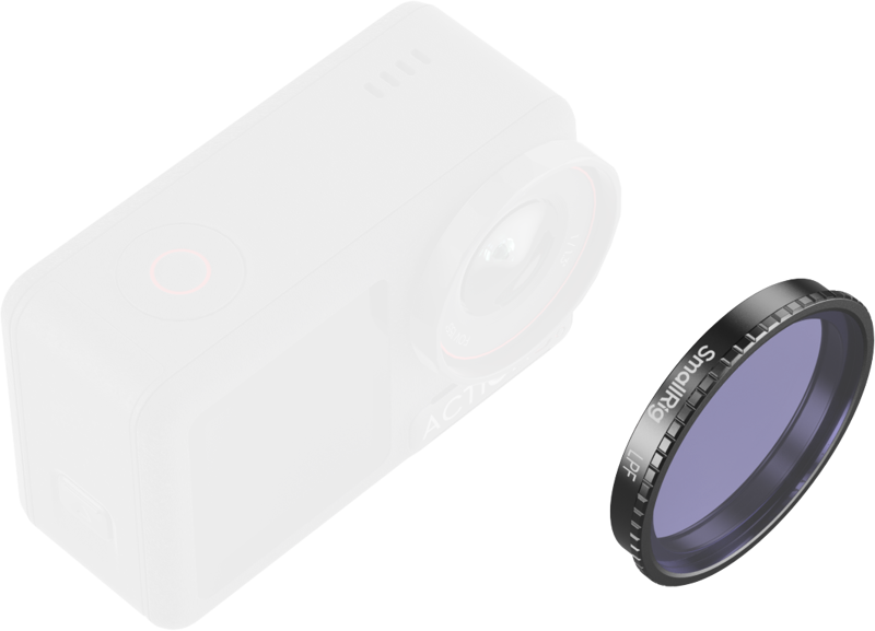 SmallRig 5837 Light Pollution Reduction Filter DJI Osmo Action 5 Pro/4 -suodin