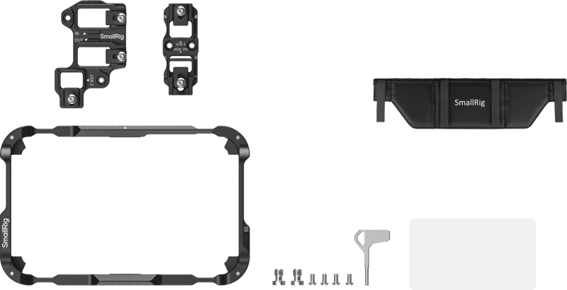 800q-03_135281 SmallRig 5708 Monitor Cage Kit for Atomos Ninja TX -monitorikehikko