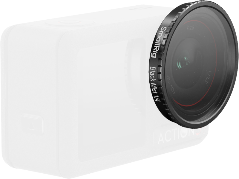 SmallRig 5836 1/4 Effect Black Mist Filter DJI Osmo Action 5 Pro/4