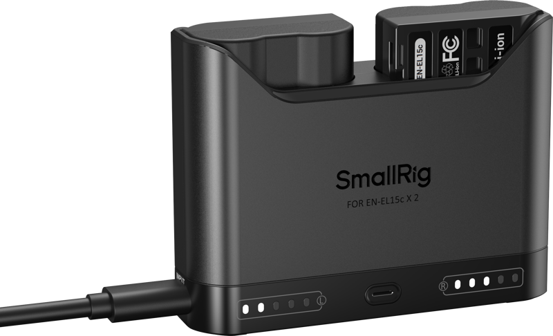 800q-04_135085 SmallRig 5491 Camera Battery Charger for EN-EL15c -akkulaturi