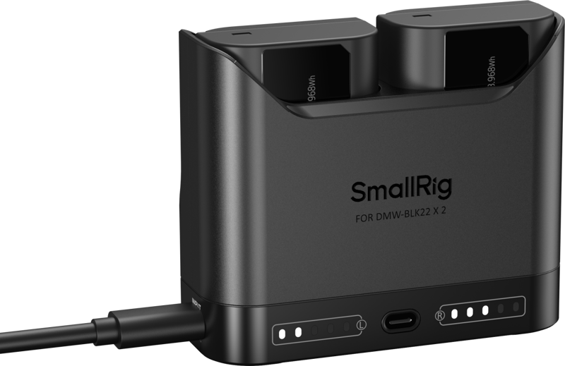 800q-04_135583 SmallRig 5487 Turbo Charging Kit for DMW-BLK22 Camera Batteries