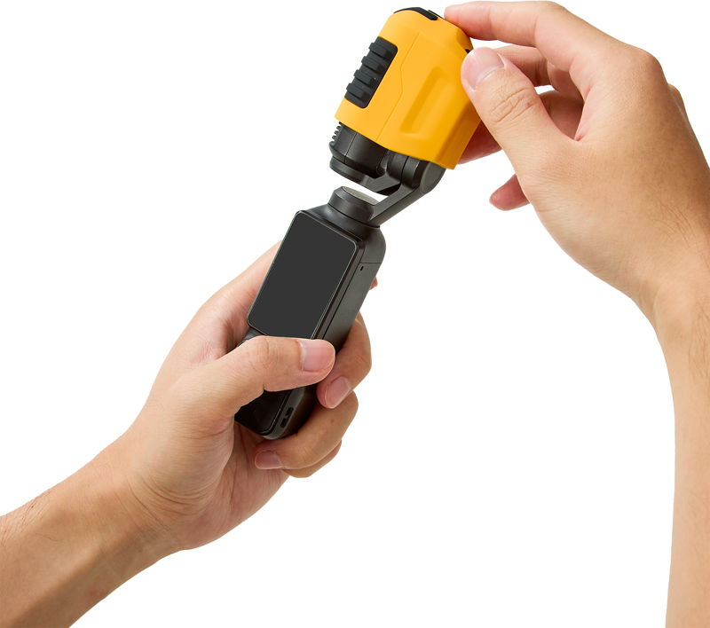 800q-05_134931 SmallRig 5115 Silicone Case Kit for DJI Osmo Pocket 3 –Advanced Bumblebee Edition