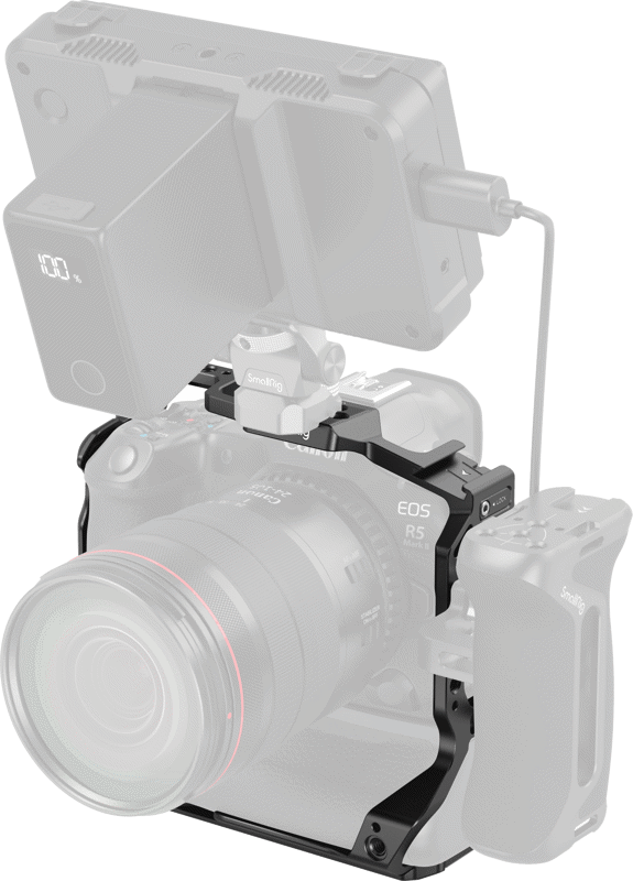 800q-05_135069 SmallRig 5623 Cage for Canon EOS R5 Mark II with Battery Grip -kehikko