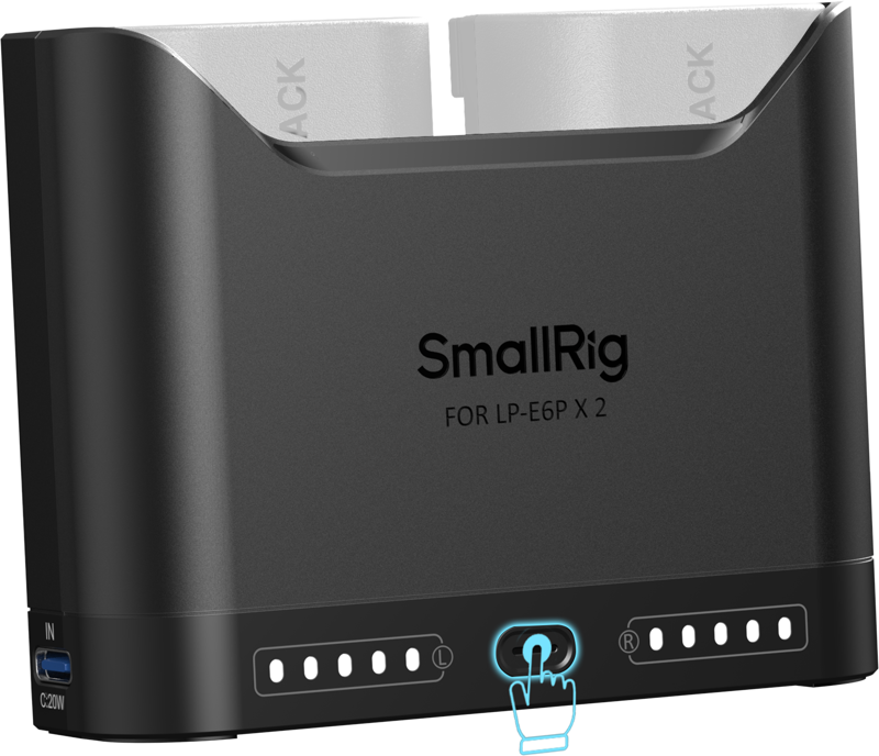 800q-05_135084 SmallRig 5490 Camera Battery Charger for LP-E6P –akkulaturi