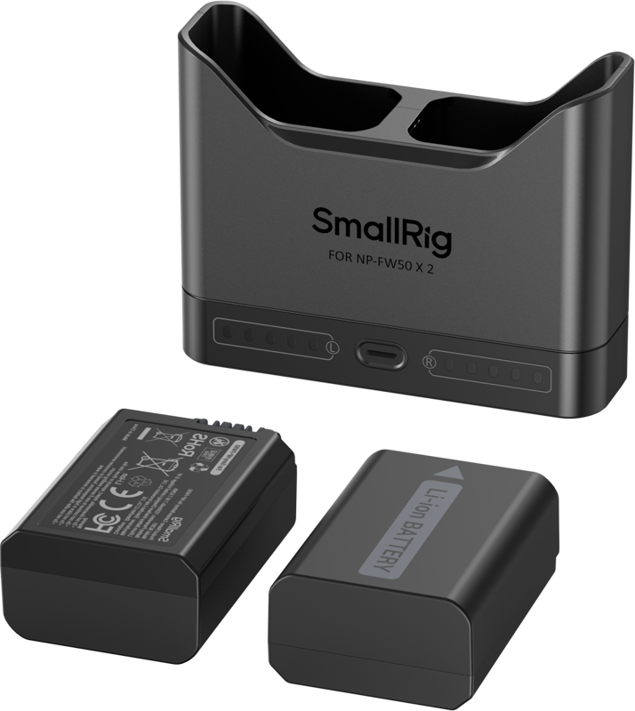 800q-07_135584 Smallrig 5488 Turbo Charging Kit for NP-FW50 Camera Batteries