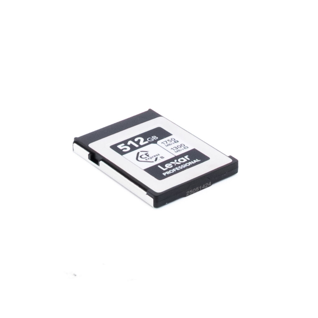 Lexar 512gb CF B Lexar CFexpress Pro Silver Serie R1750/W1300 512GB -muistikortti - Käytetty
