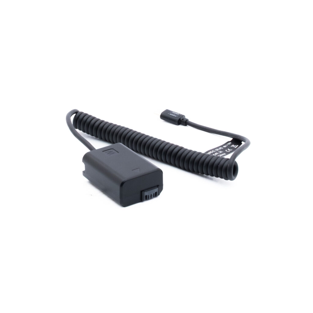 NP-FW50 dummy NP-FW50 USB-C Dummy-akku PD - Käytetty