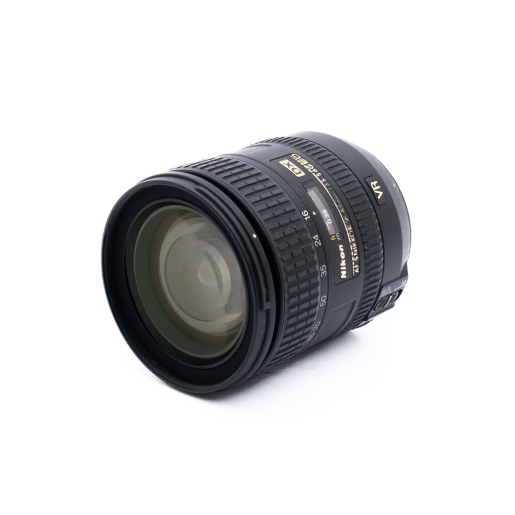 Nikon 16-85mm f35-56 G ED VR-2 Nikon AF-S Nikkor 16-85mm f/3.5-5.6G ED VR DX (sis. ALV 25,5%) - Käytetty