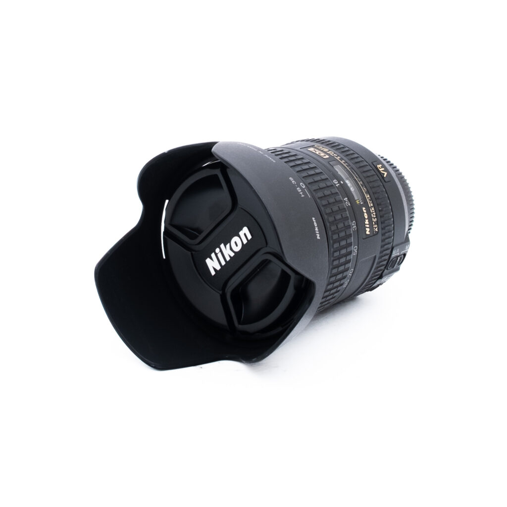 Nikon 16-85mm f35-56 G ED VR-3 Nikon AF-S Nikkor 16-85mm f/3.5-5.6G ED VR DX (sis. ALV 25,5%) - Käytetty