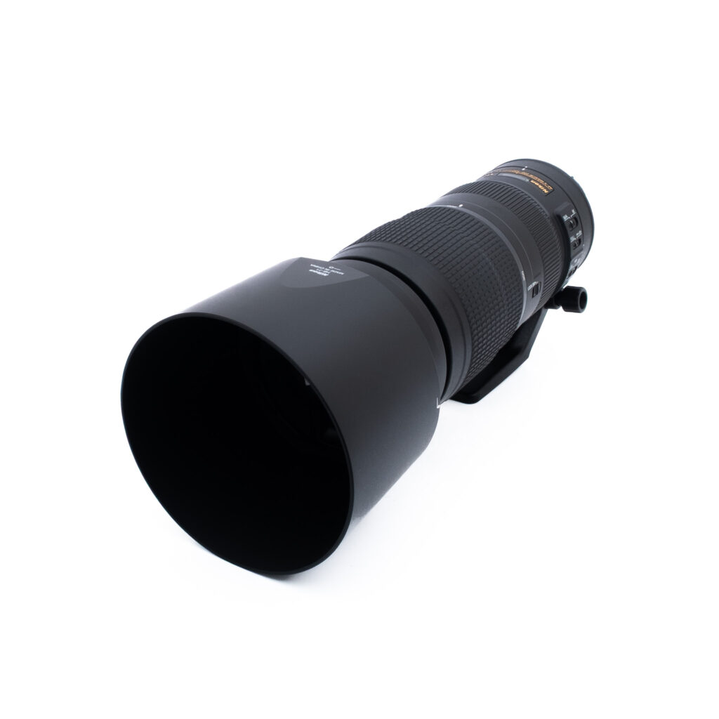Nikon 200-500 56e-3 Nikon AF-S Nikkor 200-500mm f/5.6E ED VR (Kunto K5, Takuu 6kk) - Käytetty