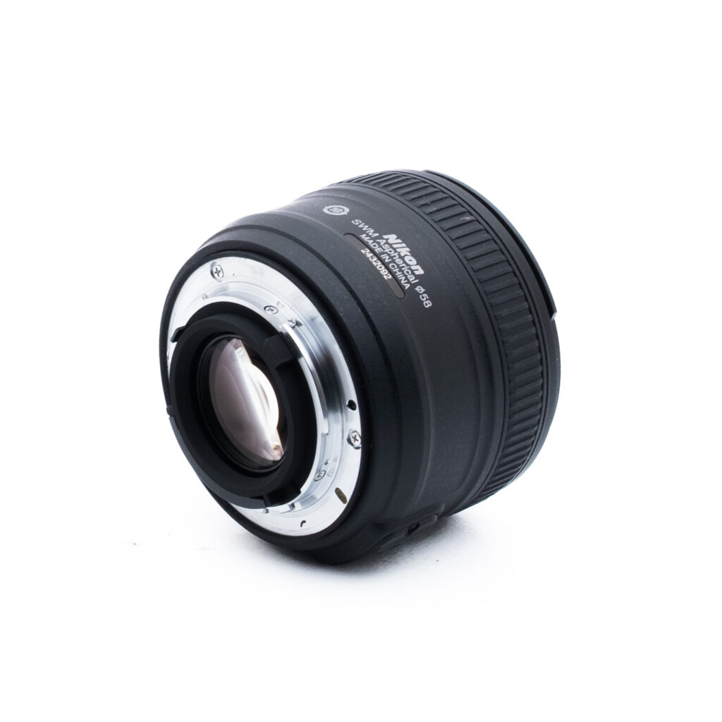 Nikon 50mm f18 G-1-6 Nikon AF-S Nikkor 50mm f/1.8 G (Kunto K5) - Käytetty