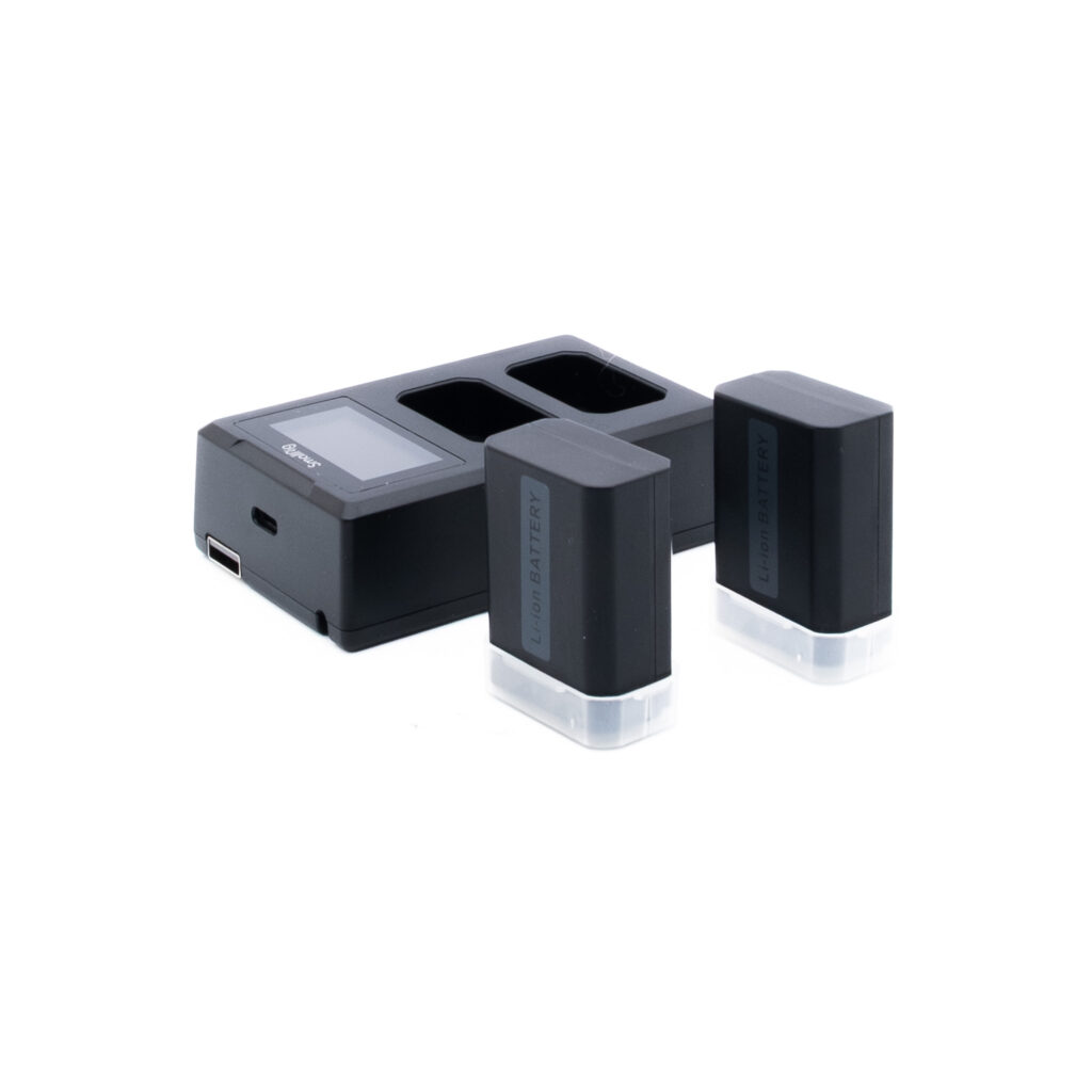Smallrig NP-FW50 tupla SmallRig 3818 NP-FW50 Camera Battery and Charger Kit - Käytetty