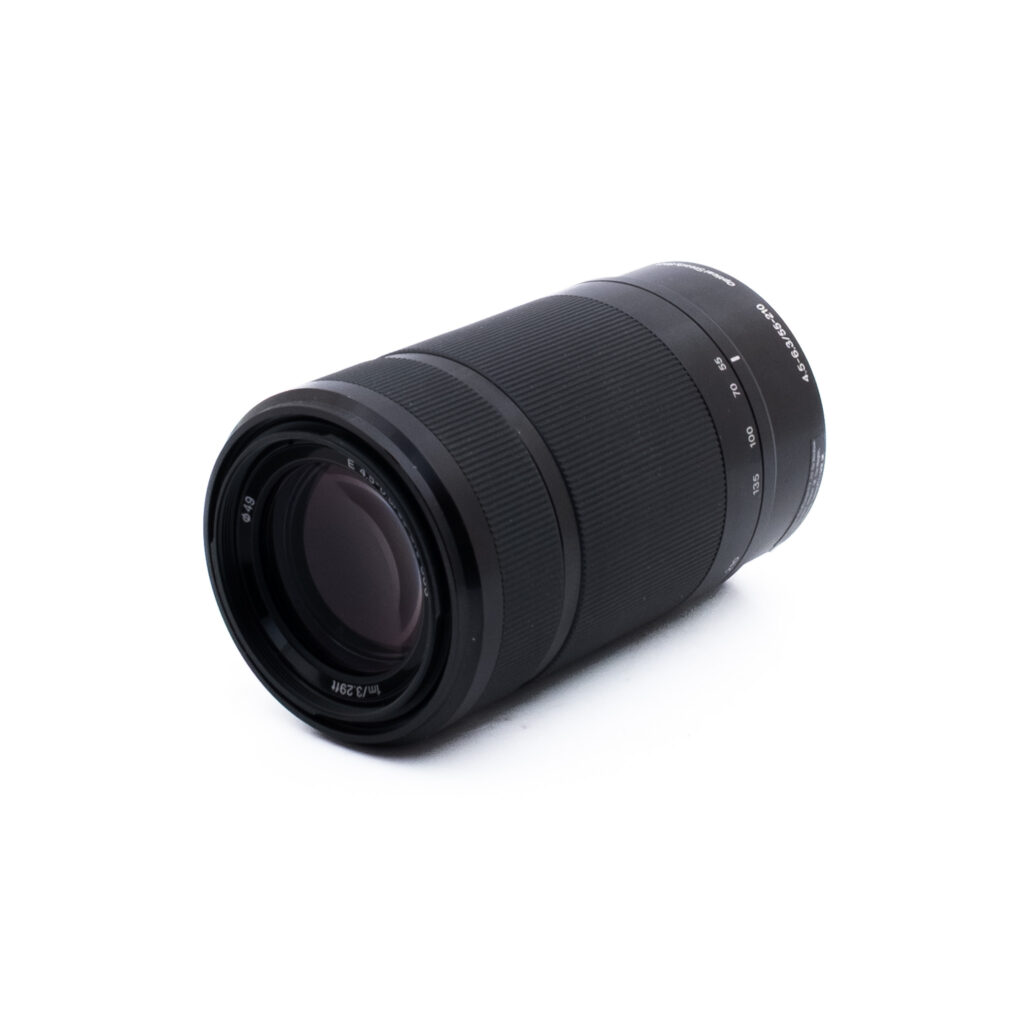 Sony 55-210mm f45-63 OSS-2-3 Sony E 55-210mm f/4.5-6.3 OSS (Kunto K5, sis. ALV 25,5%, Takuu 6kk) - Käytetty