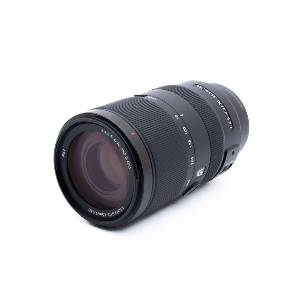 Sony 70-350mm f45-63 G OSS-2 Sony E 70-350mm f/4.5-6.3 G OSS (Kunto K5, Takuu 29kk) - Käytetty