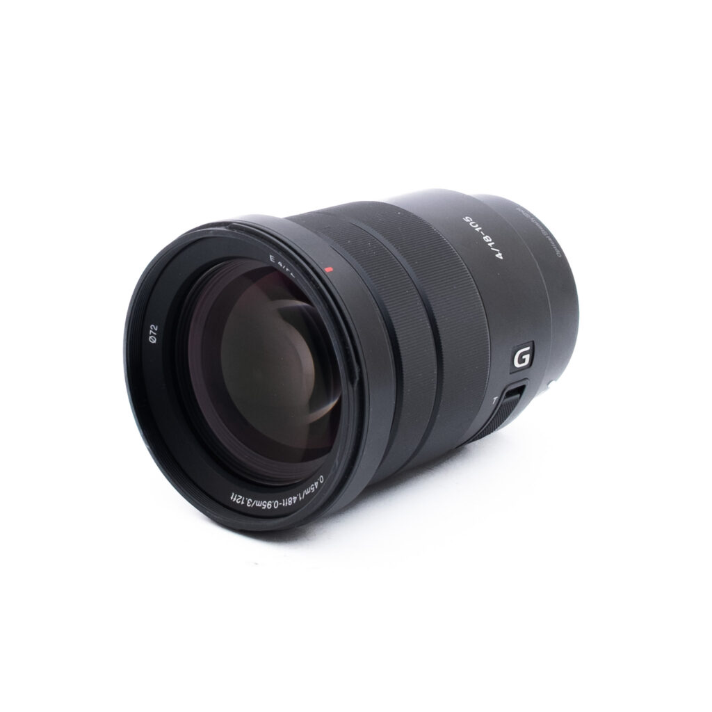 Sony PZ 18-105mm f4 OSS-2 Sony E PZ 18-105mm f/4 G OSS (sis. ALV 25,5%) - Käytetty