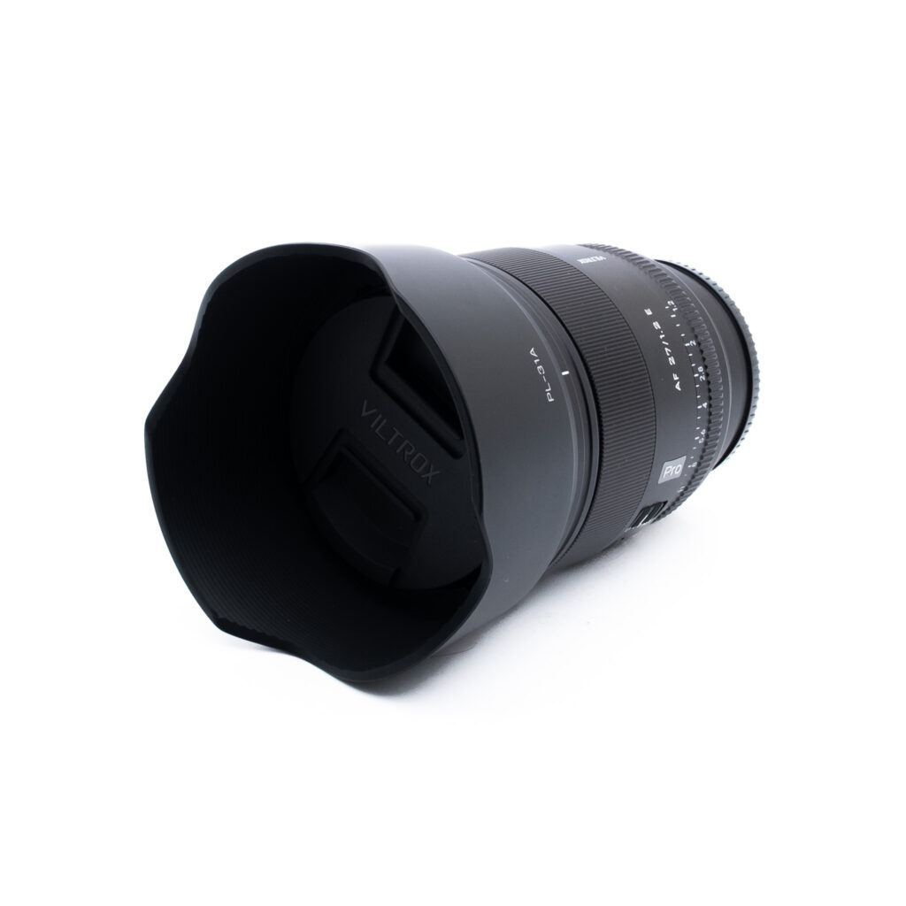 Viltrox 27mm f12 E-3 Viltrox AF PRO 27mm f/1.2 Sony E (Takuu 6kk, Kunto K5) - Käytetty
