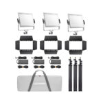 Godox Litemons LP400R RGB LED Light Panel 3 Light Kit Valkoinen