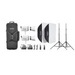 Godox Litemons LA150R RGB LED Video Light 2 Light Kit Valkoinen