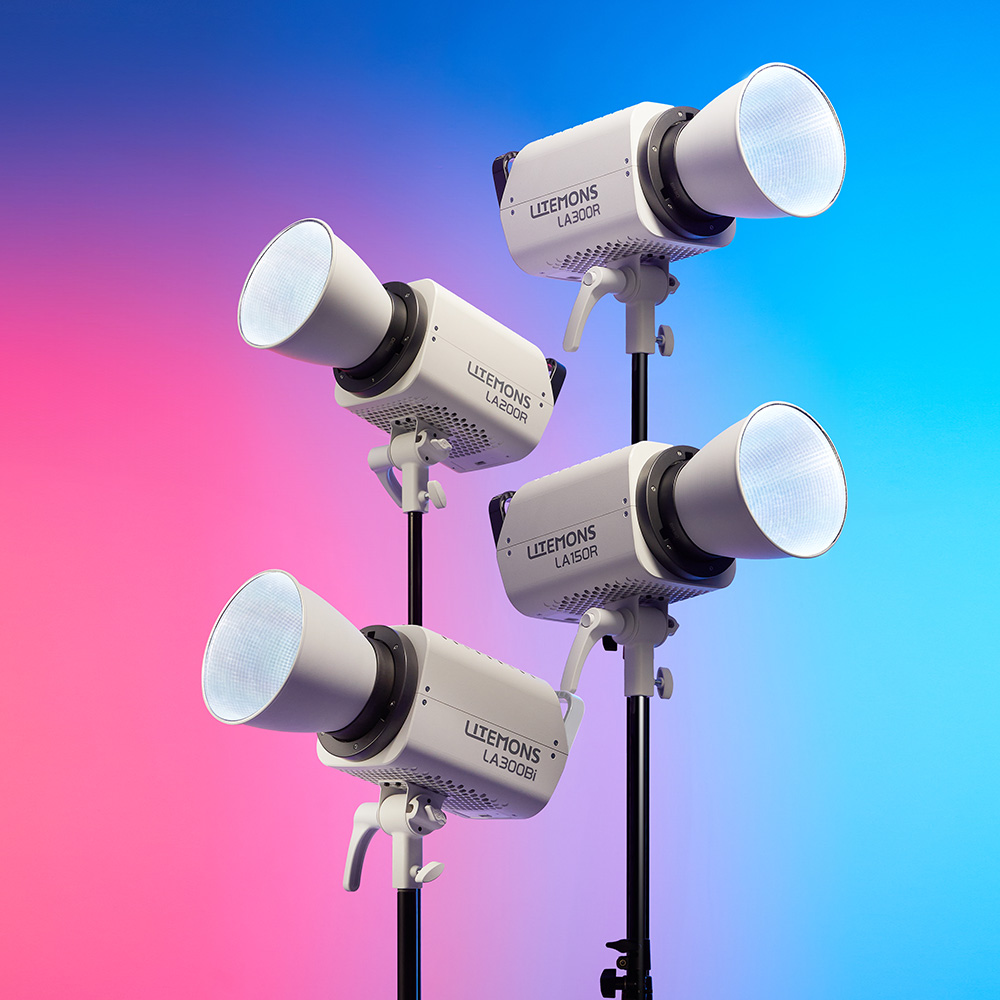 1727421802_989 Godox Litemons LA150R RGB LED Video Light 2 Light Kit Valkoinen