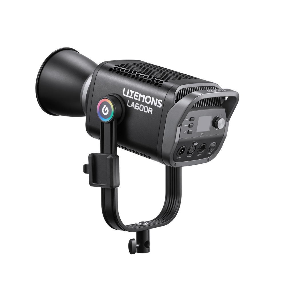 1743748477_742 Godox Litemons LA600R RGB LED Video Light Musta