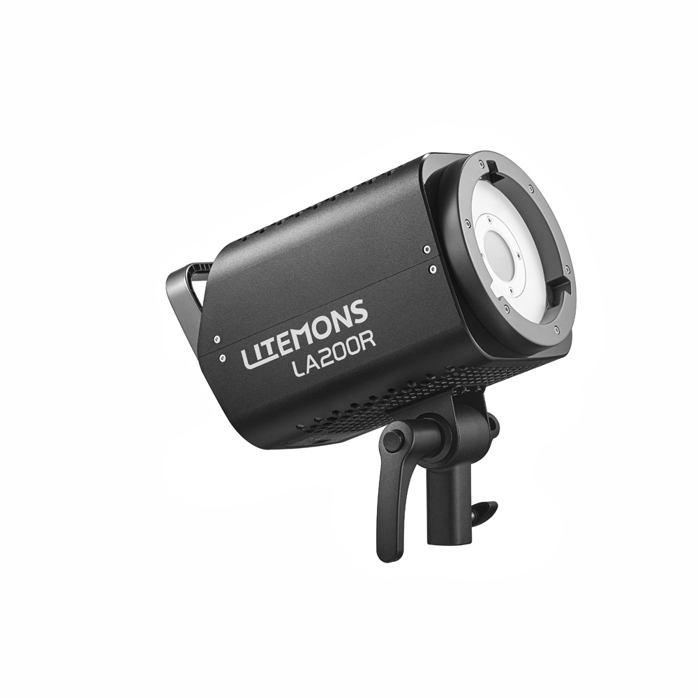1750856315_789 Godox Litemons LA200R RGB LED Video Light Musta