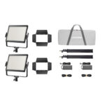 Godox Litemons LP400R RGB LED Light Panel 2 Light Kit Musta