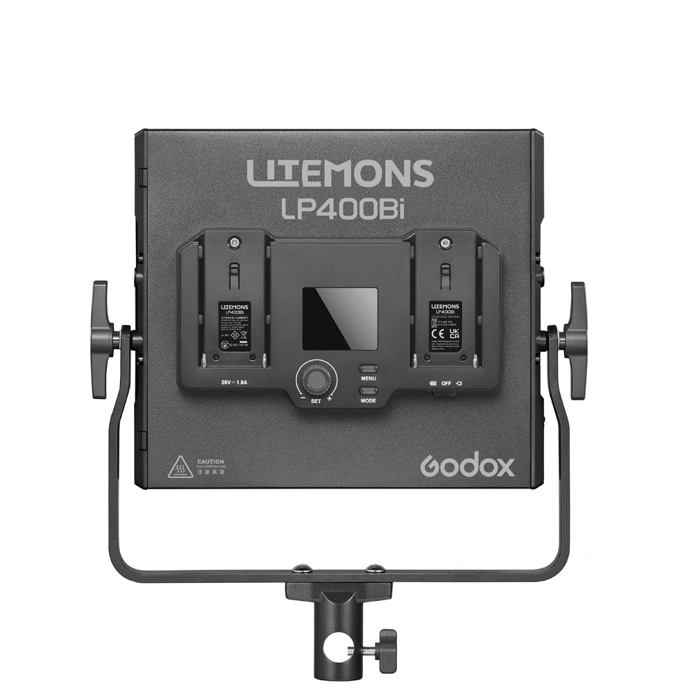 Godox Litemons LP400Bi Bi-Color LED Light Panel Musta