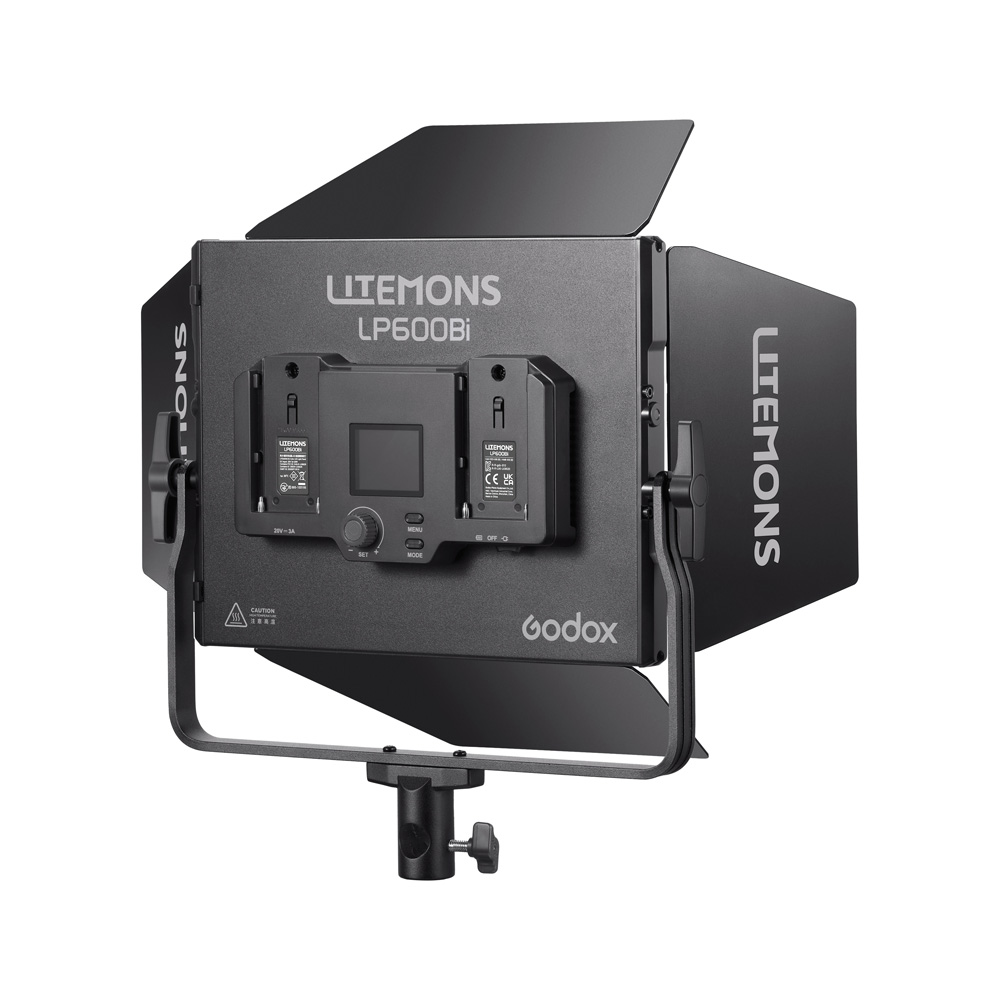 Godox Litemons LP600Bi Bi-Color LED Light Panel Musta