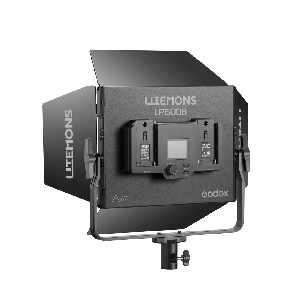 1759992615_114 Godox Litemons LP600Bi Bi-Color LED Light Panel 2 Light Kit Black