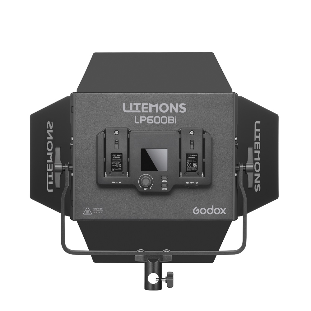 1759992800_277 Godox Litemons LP600Bi Bi-Color LED Light Panel 3 Light Kit Musta
