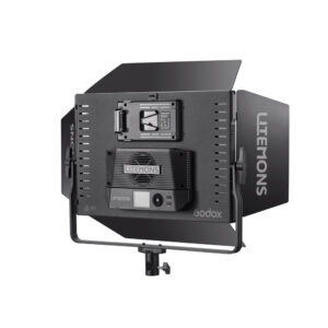 1759992821_238 Godox Litemons LP1200Bi Bi-Color LED Light Panel 3 Light Kit Musta