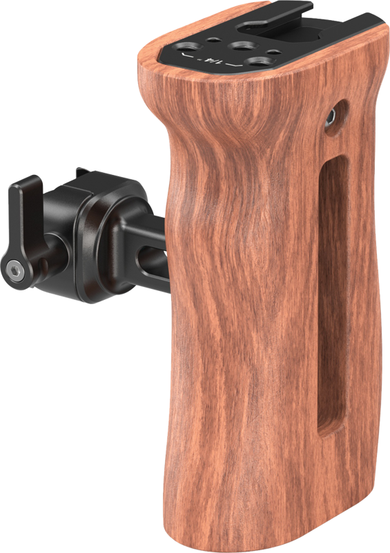 800q-01_113253 SmallRig 2187 Side Handle Wooden Nato