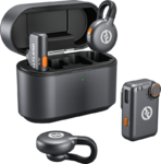 Hollyland Lark M2S Mini Combo Wireless Lavalier Microphone Mini Combo (Space Gray) -langaton mikrofonijärjestelmä