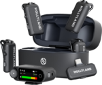 Hollyland Lark MAX 2 Combo 4-Person Version with Camera RX + USB-C RX wireless microphone system