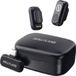 Hollyland Lark A1 Duo with USB-C RX & Charging Case –langaton mikrofoni