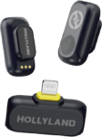 Hollyland Lark A1 Mini Duo with Lightning RX –langaton mikrofonijärjestelmä