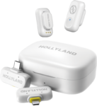 Hollyland Lark A1 Combo Ivory White –langaton mikrofonijärjestelmä