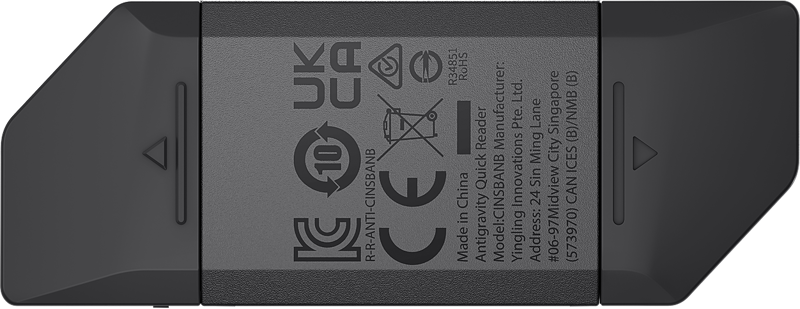 800q-03_135548 Antigravity Quick Reader card reader