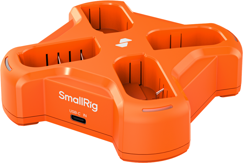 SmallRig 5748 nelikanavainen akkulaturi