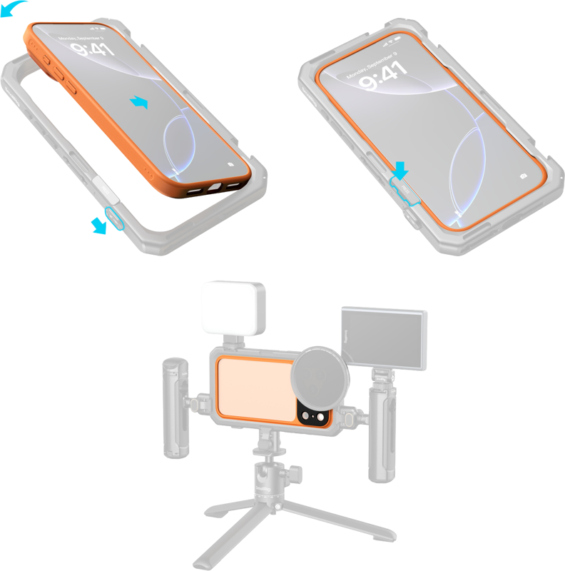 SmallRig 5795 FilMov 17 Pro Max (Orange) -puhelinkuori