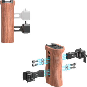 800q-04_113253 SmallRig 2187 Side Handle Wooden Nato