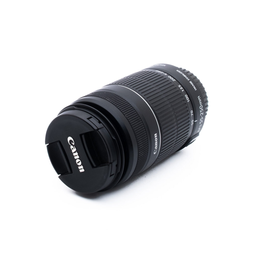 Canon EF-S 55-250mm f4-56 IS II-3-2 Canon EF-S 55-250mm f/4-5.6 IS II - Käytetty