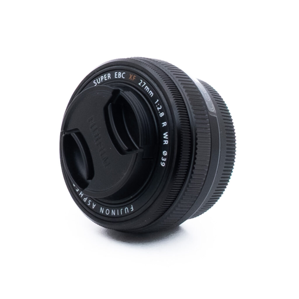 Fuji 27mm f28 R WR-3 Fujifilm Fujinon XF 27mm f/2.8 R WR (Kunto K5, Takuu 6kk) - Käytetty