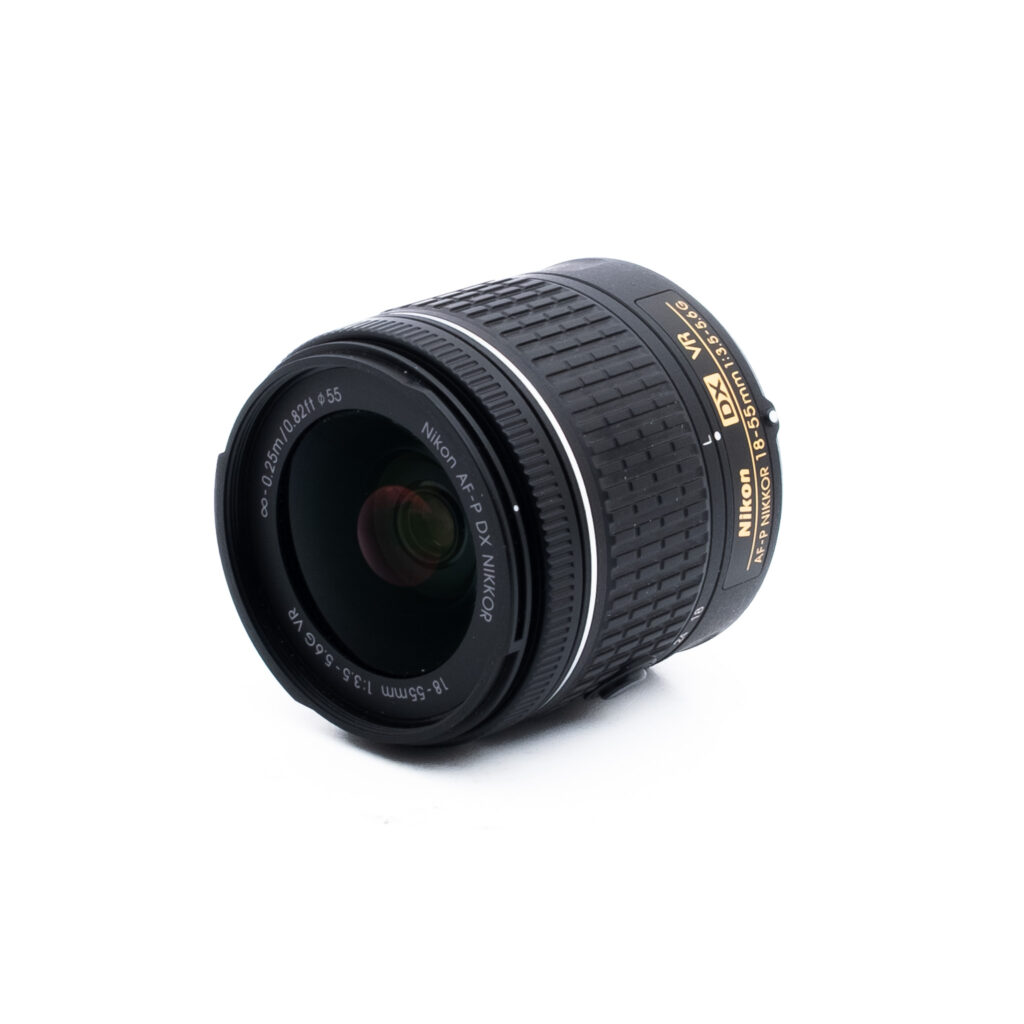Nikon 18-55mm f35-56 G VR DX-2 Nikon AF-P Nikkor 18-55mm f/3.5-5.6 G VR DX - Käytetty