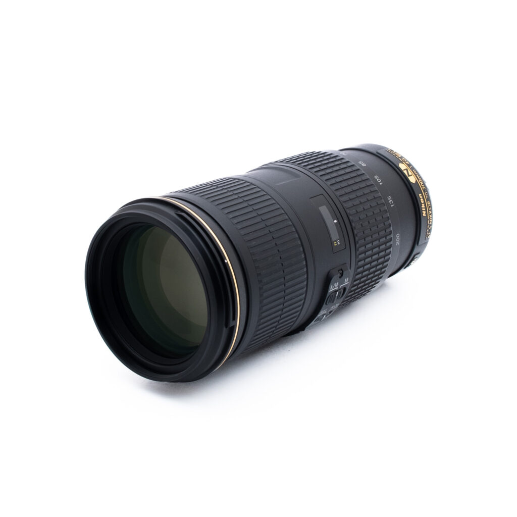 Nikon 70-200mm f4G ED-2-2 Nikon AF-S Nikkor 70-200mm f/4 G ED VR (Kunto K5) - Käytetty