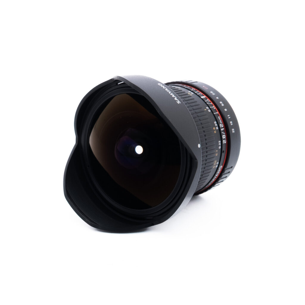 Samyang 12mm f28-2 Samyang 12mm f/2.8 ED AS NCS Canon EF - Käytetty
