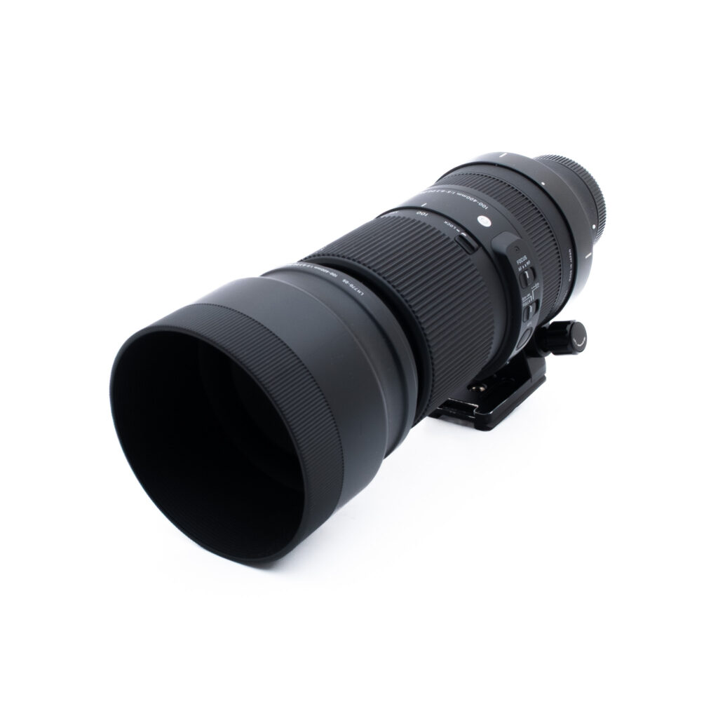Sigma 100-400mm f5-63 DG DN Sony-3-2 Sigma 100-400mm f/5-6.3 C DG OS Sony FE (Takuu 6kk) - Käytetty